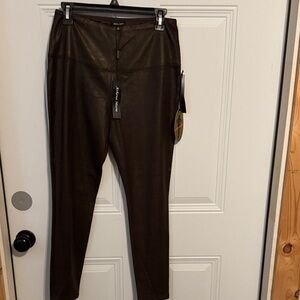Athena Marie Brown Textured Pants